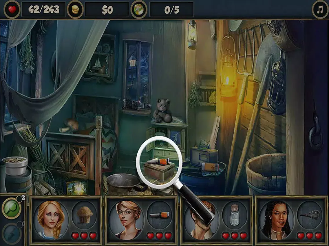 Farm Night Story － Hidden Objects iPad  स्क्रीनशॉट