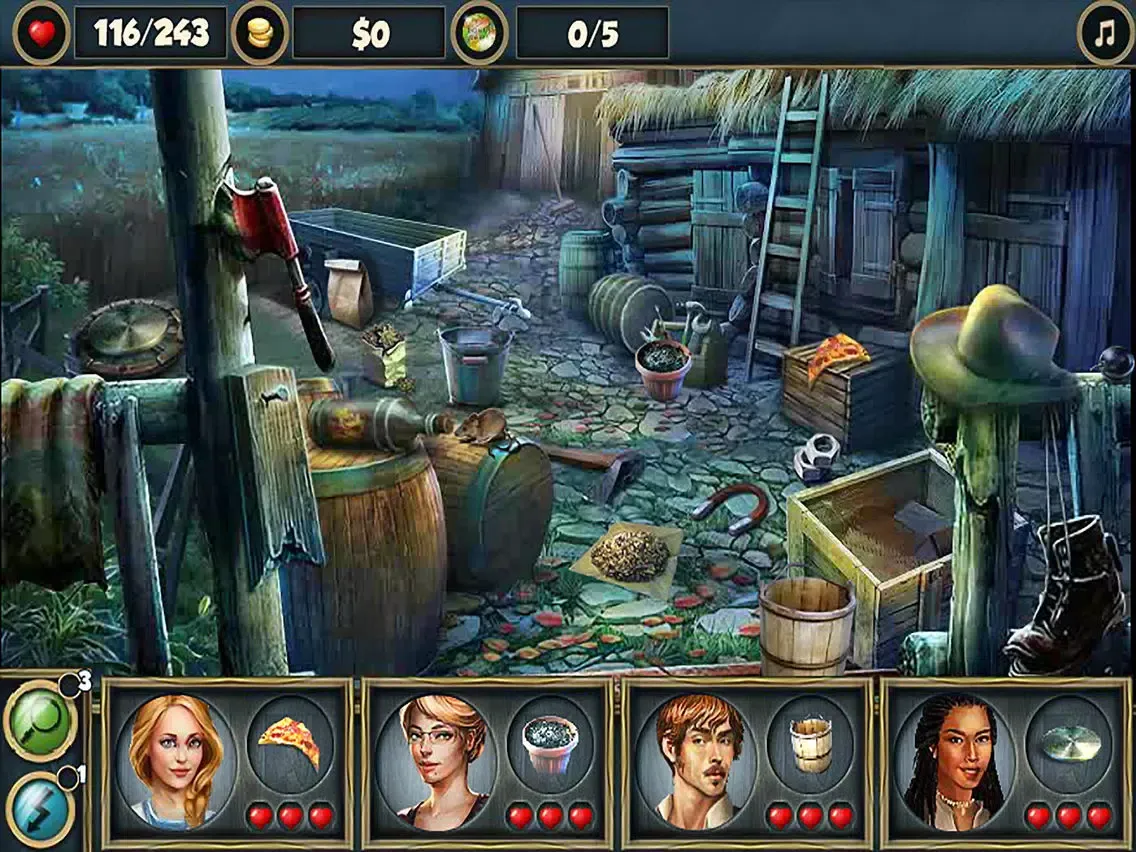 Farm Night Story － Hidden Objects iPad  स्क्रीनशॉट