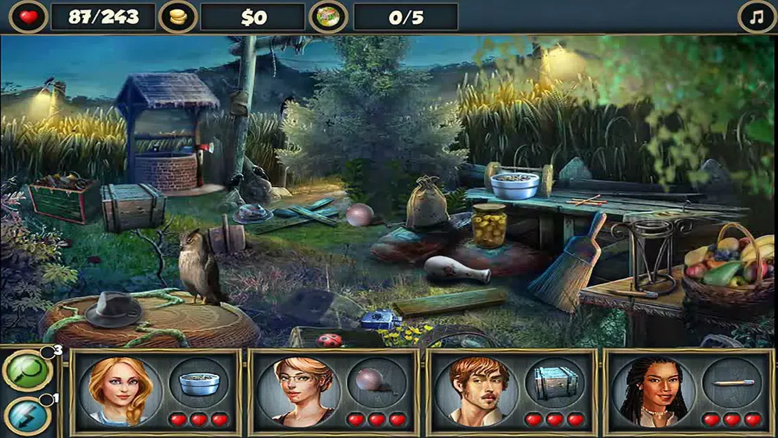 Farm Night Story － Hidden Objects स्क्रीनशॉट