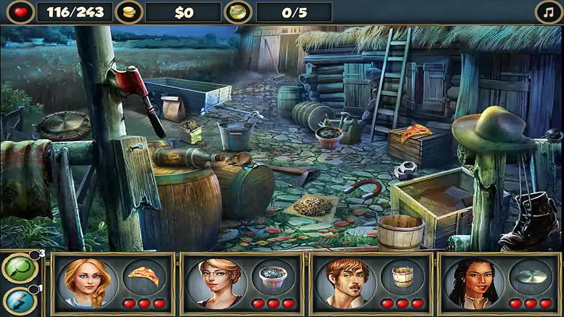 Farm Night Story － Hidden Objects स्क्रीनशॉट