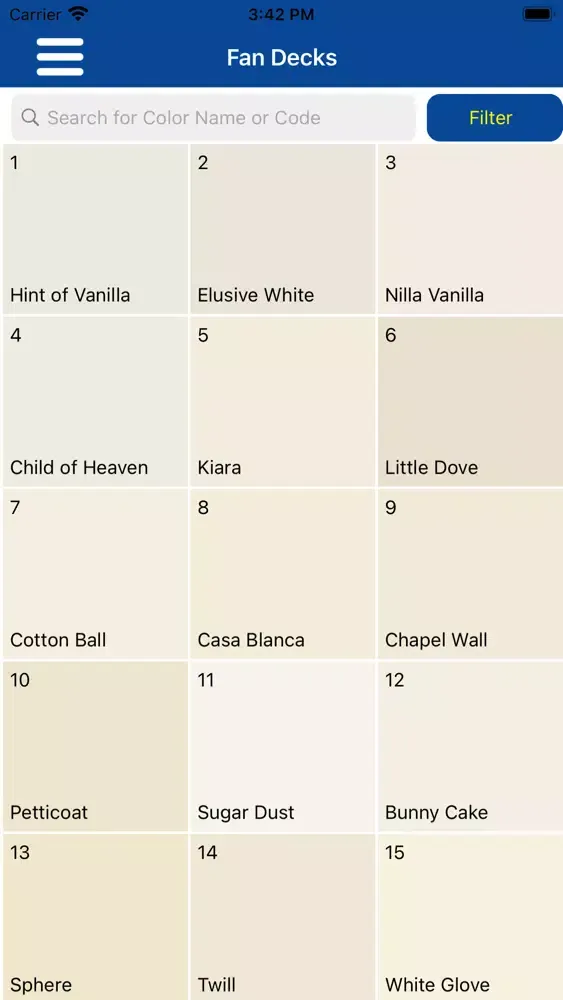Capturas de pantalla de Miller Pro Paint Info