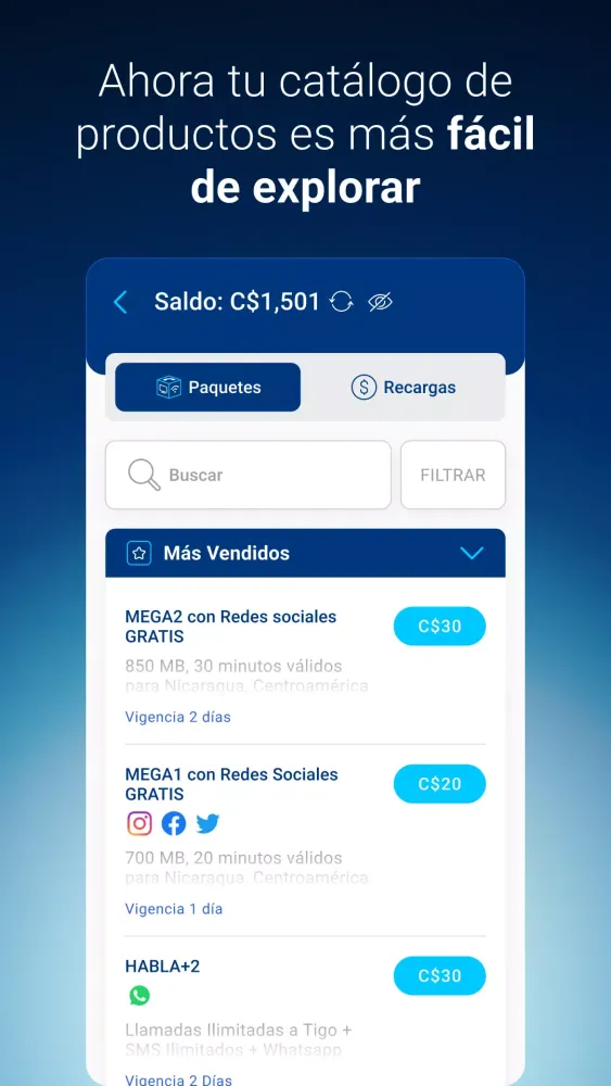 Mi Tienda Nicaragua سکرین شاٹس