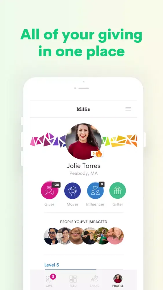 Millie - A New Kind of Giving سکرین شاٹس