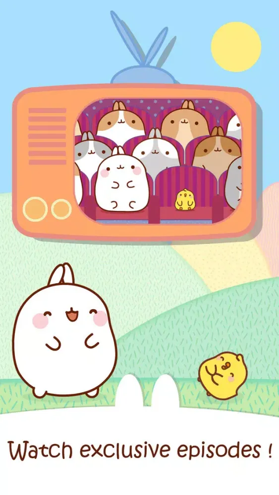 MOLANG: A HAPPY DAY - FUN GAMES FOR TODDLERS स्क्रीनशॉट