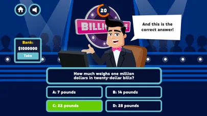 Billionaire Trivia: Money game Ekran Görüntüleri