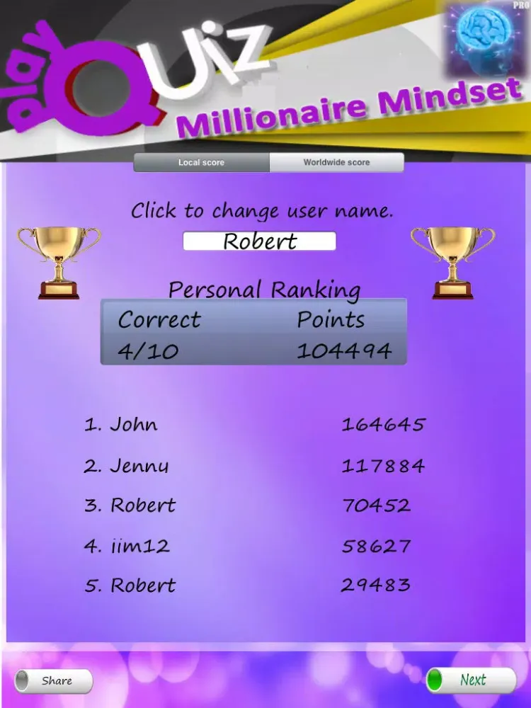 Millionaire Mindset iPad  স্ক্রিনশট