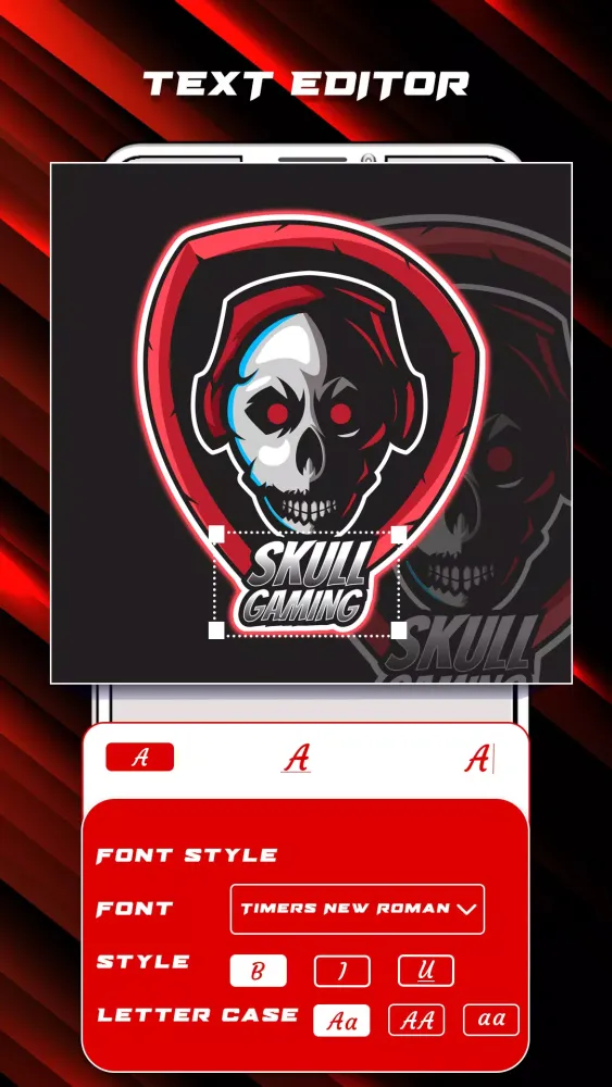 ภาพหน้าจอของ Esports Gaming Logo Maker