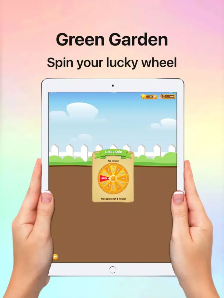 Capturas de pantalla de Green Garden - Making money by plant,watering tree iPad 