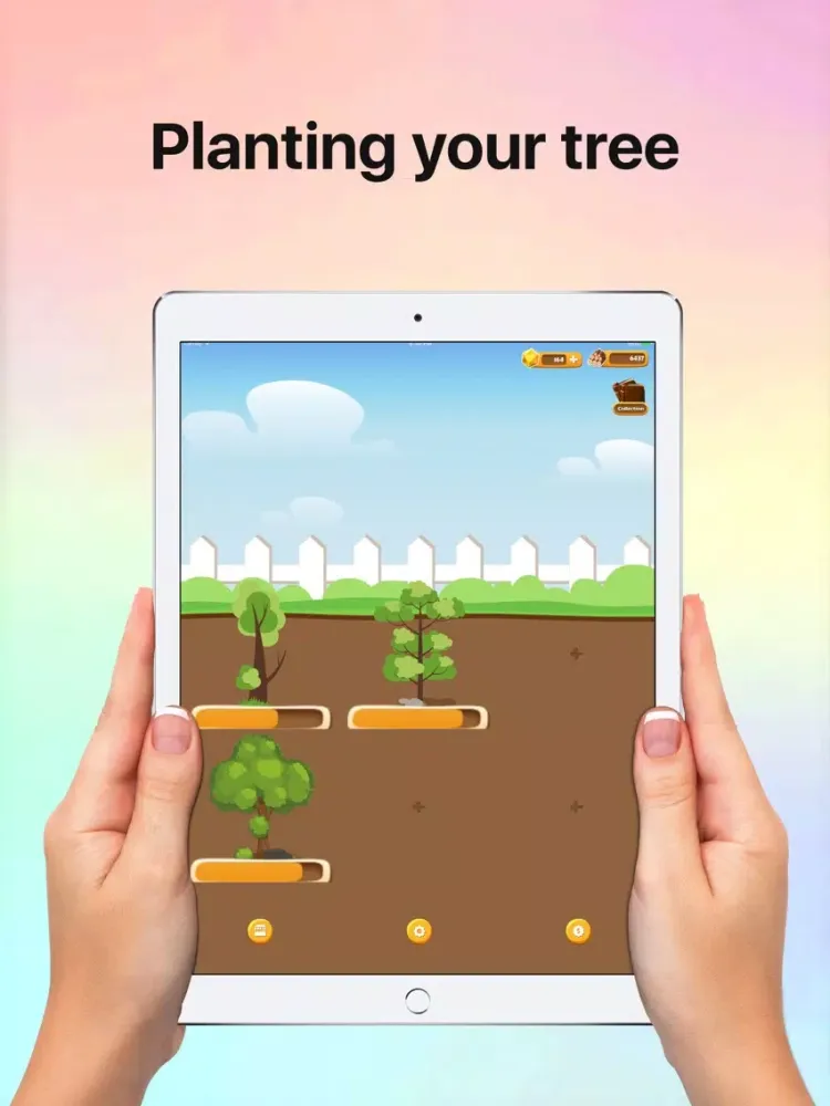 Capturas de pantalla de Green Garden - Making money by plant,watering tree iPad 