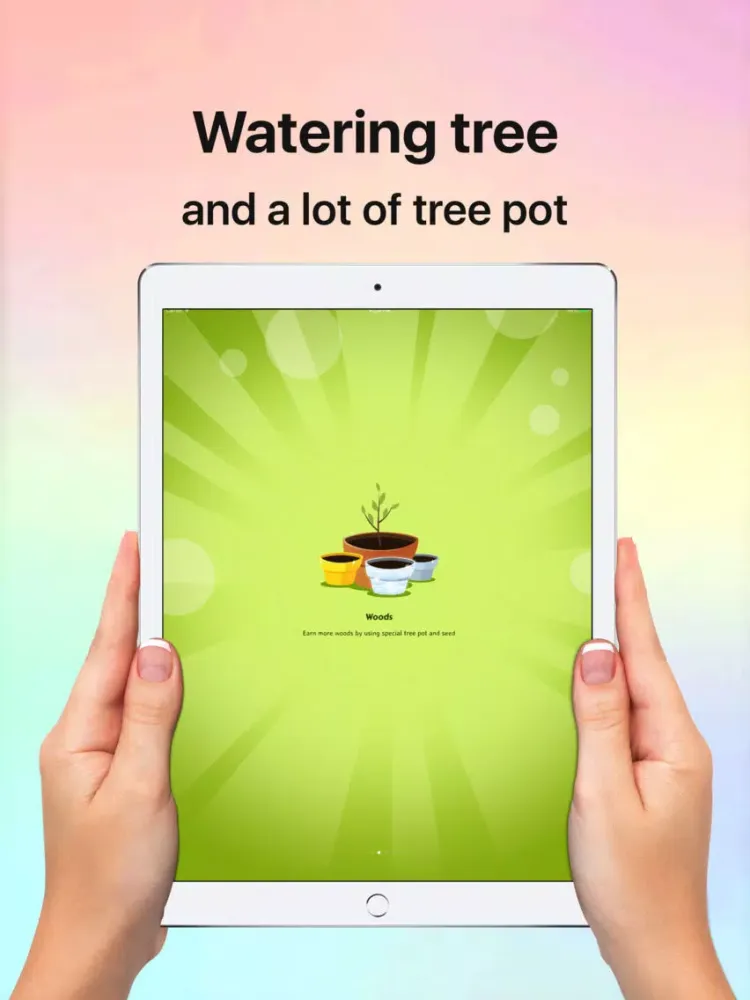 Capturas de pantalla de Green Garden - Making money by plant,watering tree iPad 