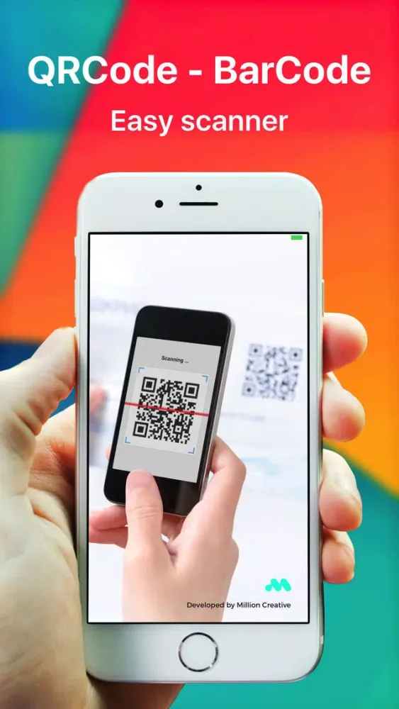 Ảnh chụp màn hình của Barcode scanner - QRCode generator