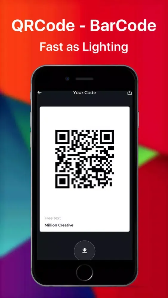 Ảnh chụp màn hình của Barcode scanner - QRCode generator