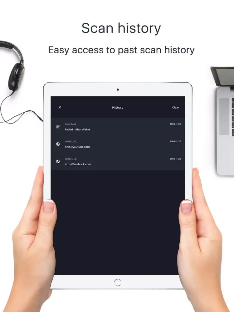 Скриншоты Quick Scan QRCode BarCode Reader iPad 