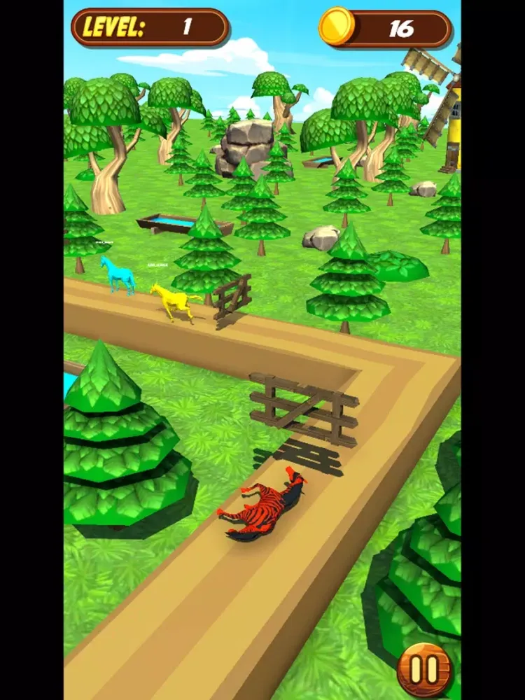 Captures d'écran de Horse Fun Race 3d iPad 