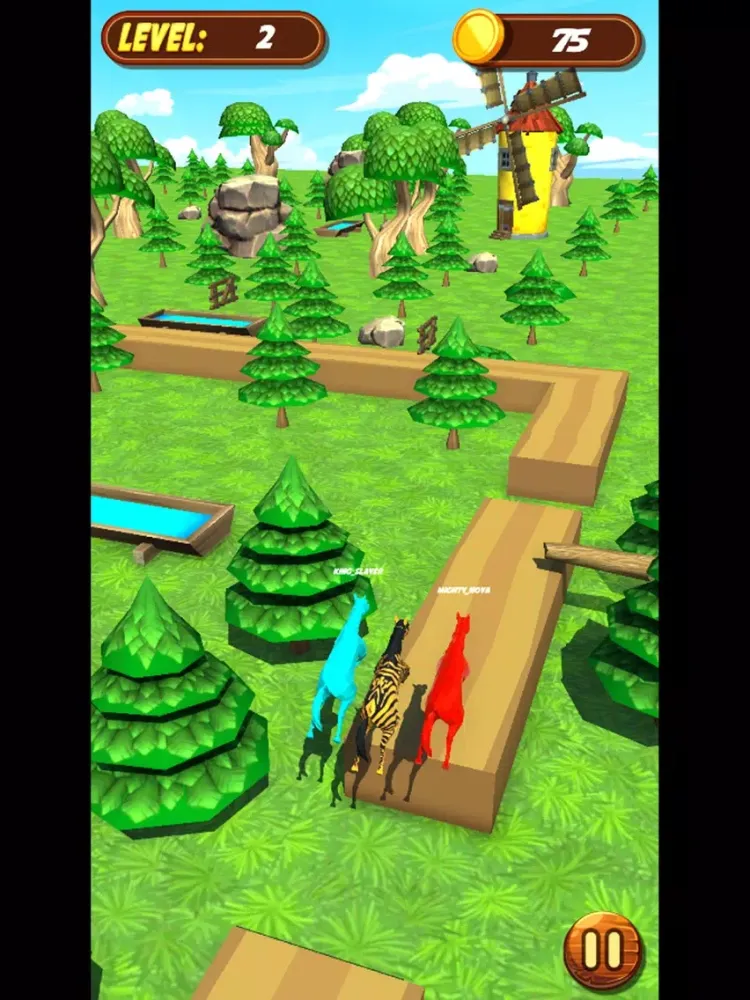 Captures d'écran de Horse Fun Race 3d iPad 