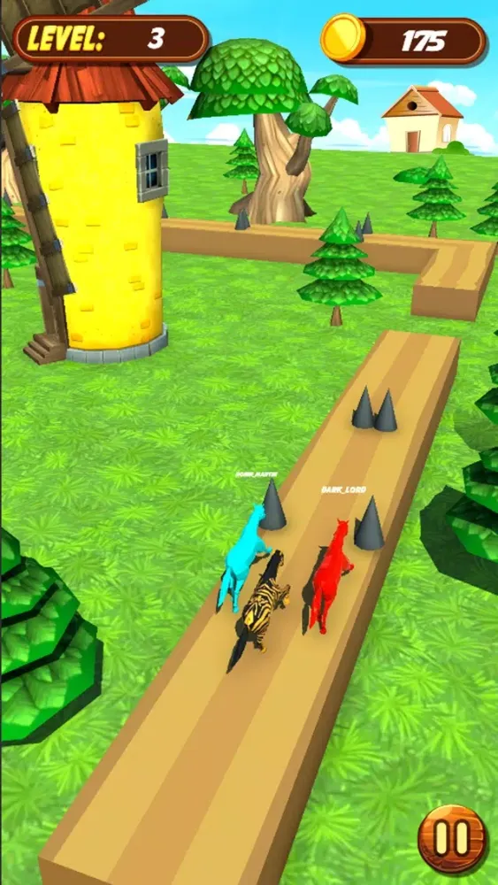Captures d'écran de Horse Fun Race 3d