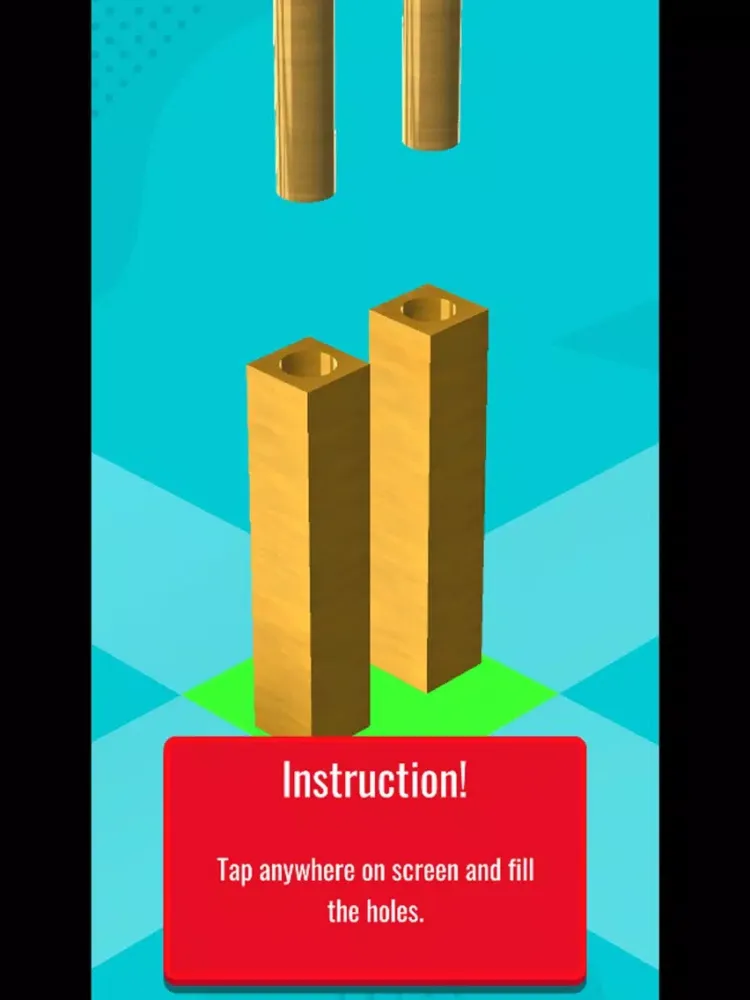 ภาพหน้าจอของ Tap To Fill The Hole iPad 