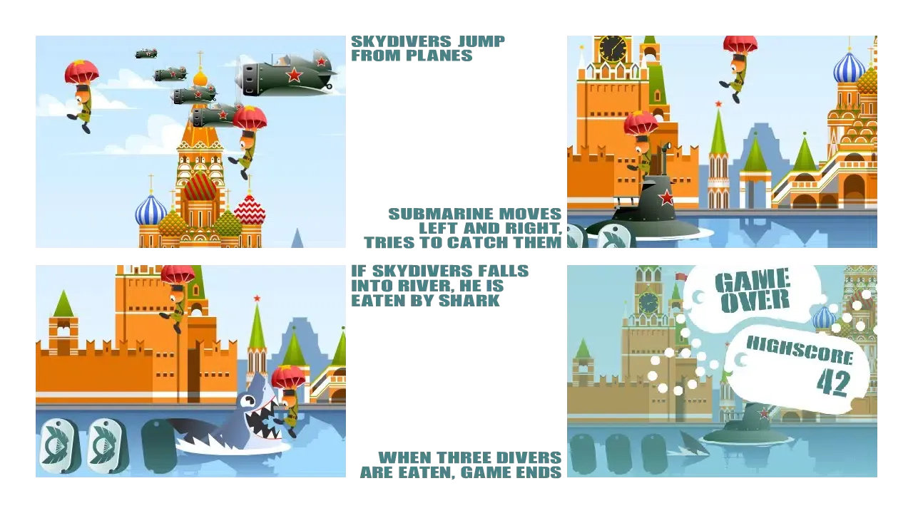 PARACHUTE Screenshots