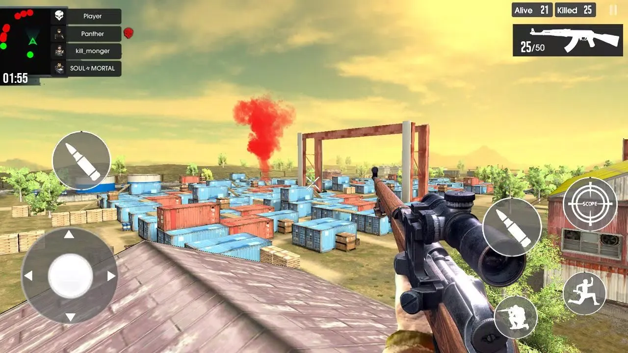 FPS Commando: 3D Gun Game 스크린샷