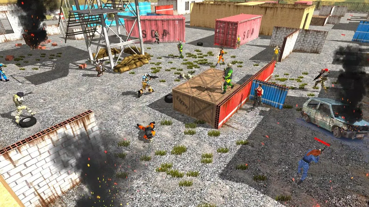 FPS Commando: 3D Gun Game 스크린샷