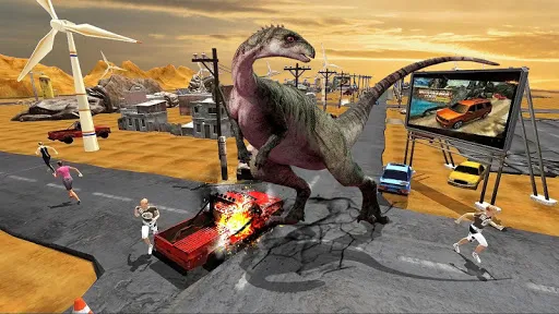 Ảnh chụp màn hình của Deadly Dinosaur Attack
