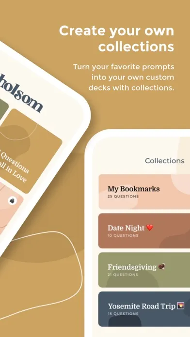 Tangkapan layar Holsom: Conversation Starters