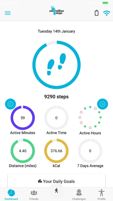 One Million Steps スクリーンショット