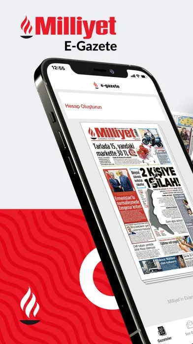 Milliyet E-Gazete應用截圖