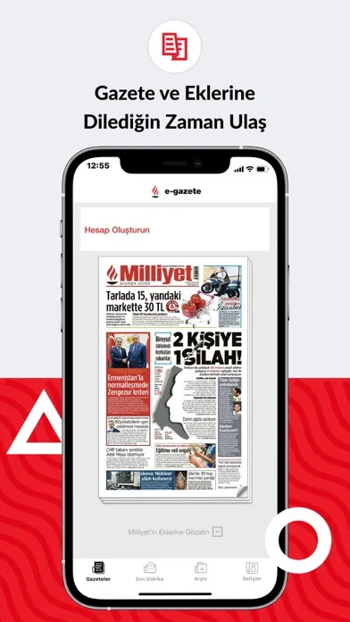 Milliyet E-Gazete應用截圖