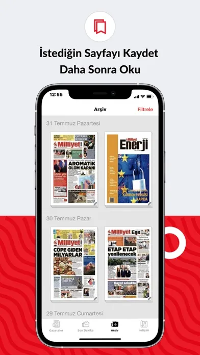 Milliyet E-Gazete應用截圖