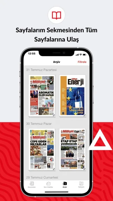 Milliyet E-Gazete應用截圖