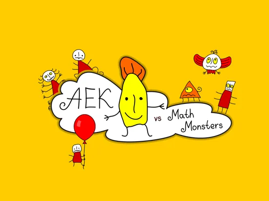 Aek vs Math Monsters for Kids iPad  سکرین شاٹس