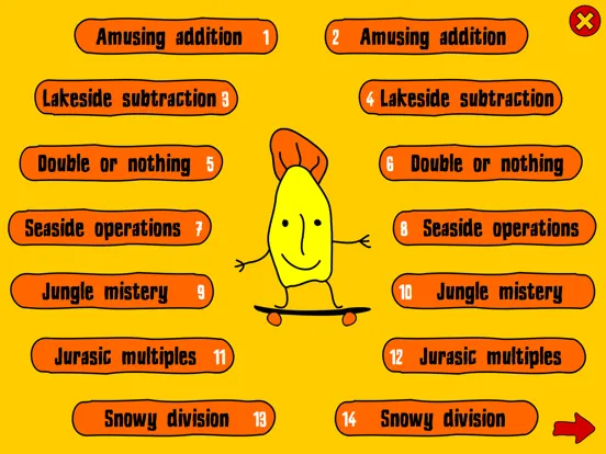 Aek vs Math Monsters for Kids iPad  سکرین شاٹس