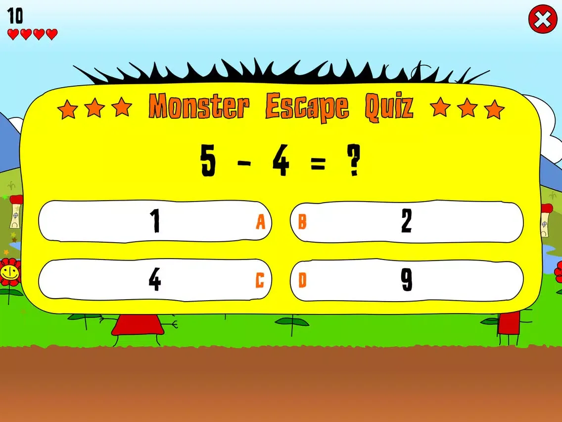 Aek in the Math Monsterland iPad  سکرین شاٹس