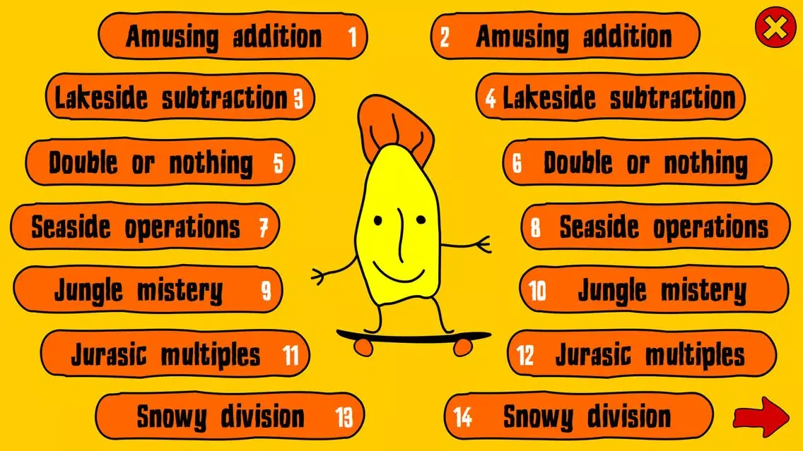 Aek in the Math Monsterland سکرین شاٹس