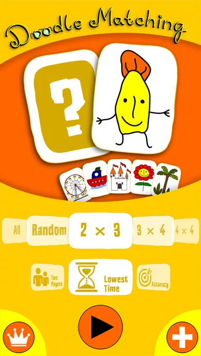 Capturas de tela do Doodle Matching: Memory Game