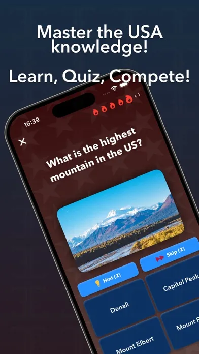 Screenshot di USA Quiz: General Knowledge