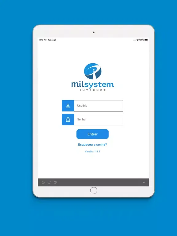 Milsystem Ouriçangas iPad  스크린샷