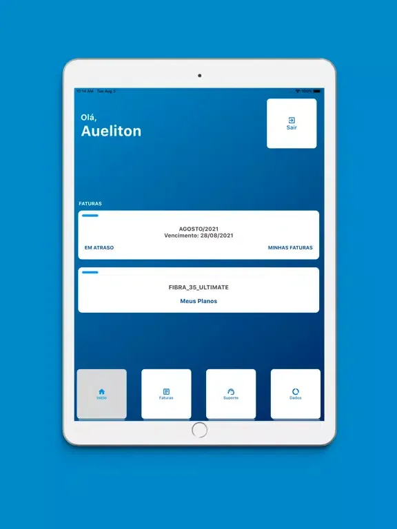 Milsystem Ouriçangas iPad  스크린샷