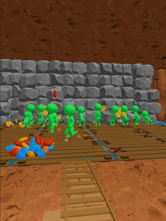 تصاویر Idle Miner 3D iPad 