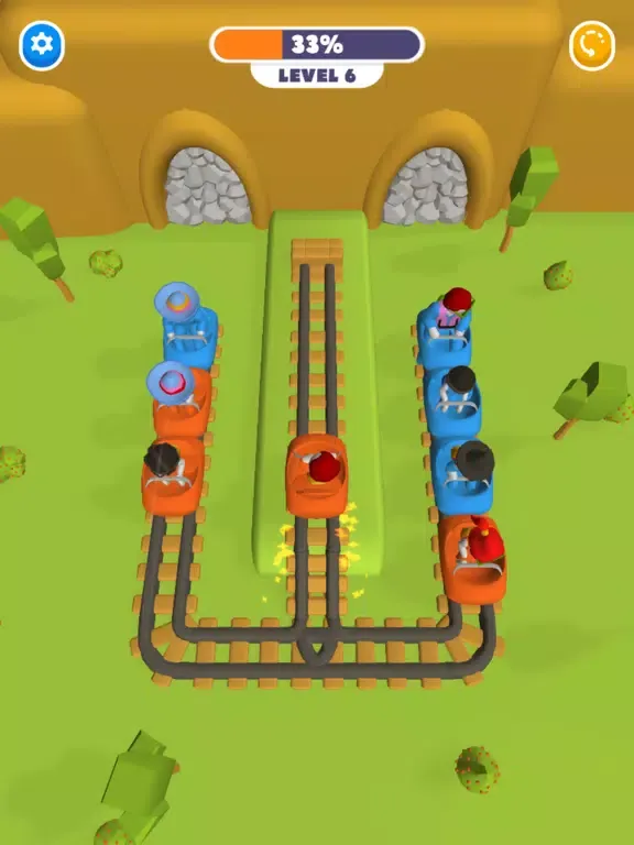 Capturas de tela do Wagon Sort iPad 