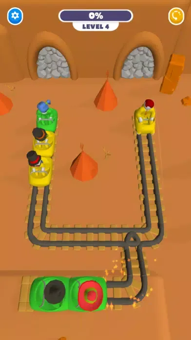 Capturas de tela do Wagon Sort