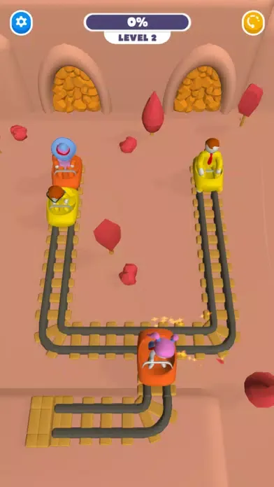 Capturas de tela do Wagon Sort