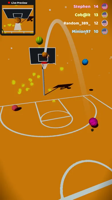 Скриншоты Hoop.io