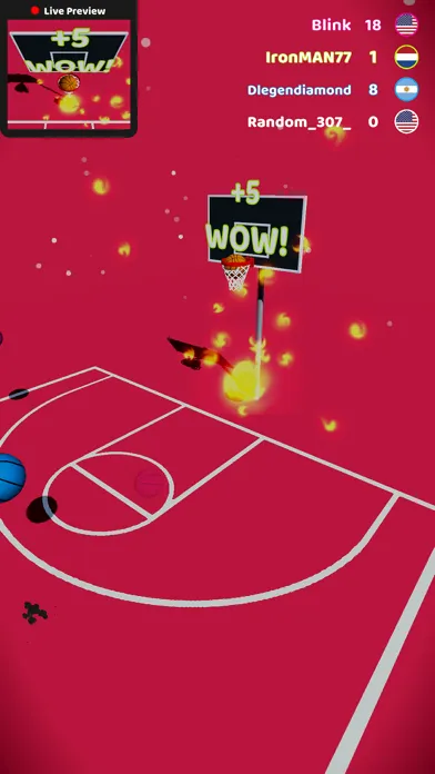 Скриншоты Hoop.io