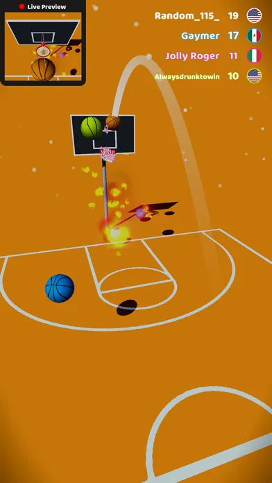 Скриншоты Hoop.io