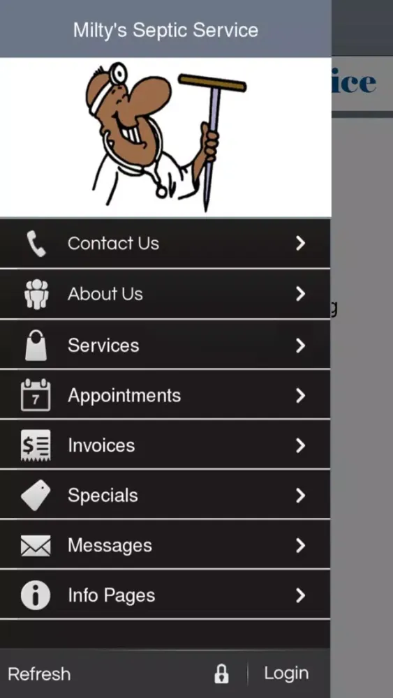 Milty's Septic Service স্ক্রিনশট