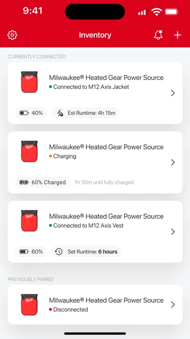 Milwaukee® Heated Gear Screenshots