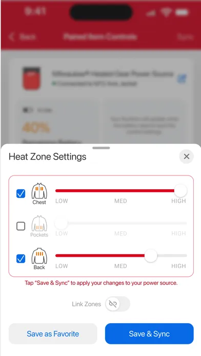 Milwaukee® Heated Gear Screenshots