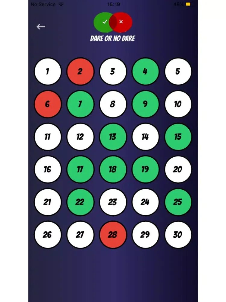 Dare Or No Dare iPad  スクリーンショット